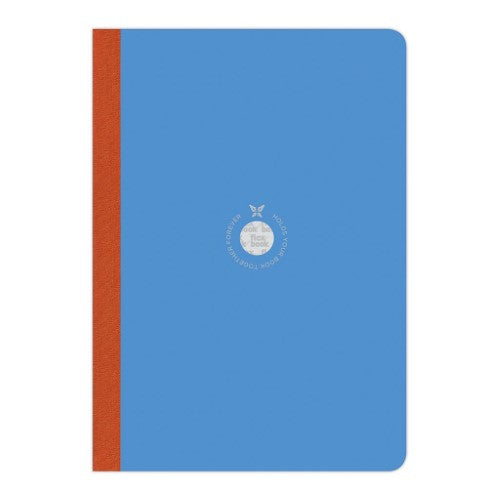 Flexbook Smartbook Notebook Large Ruled Blue/Orange