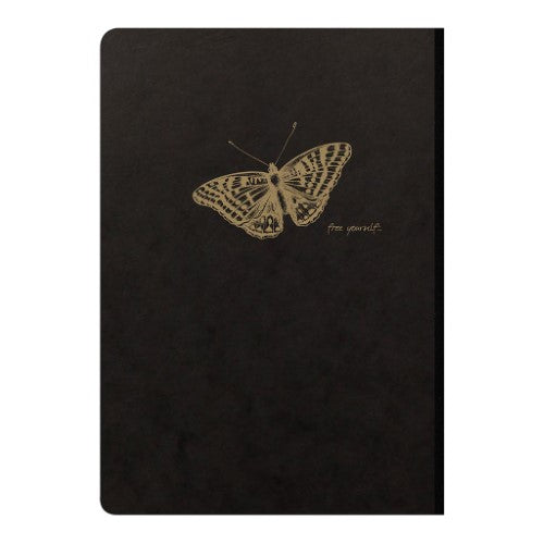 Flying Spirit Clothbound Notebook A5 Asstd Black