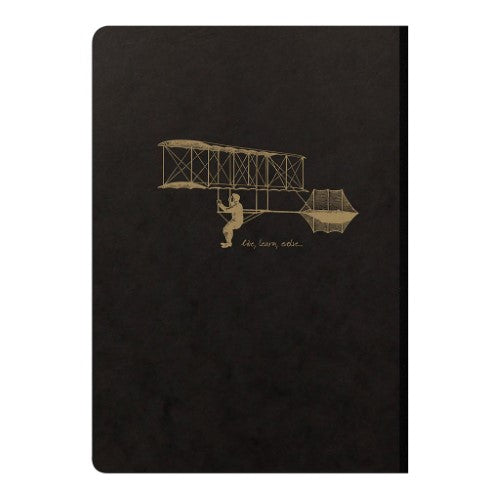 Flying Spirit Clothbound Notebook A5 Asstd Black