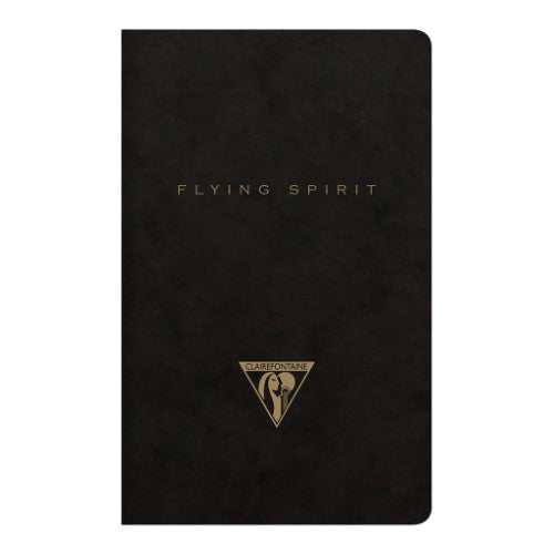 Flying Spirit Sewn Notebook 7.5x12 Asstd Black