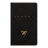 Flying Spirit Sewn Notebook 7.5x12 Asstd Black