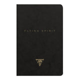 Flying Spirit Sewn Notebook 9x14 Asstd Black