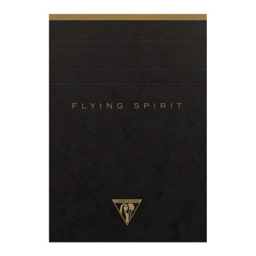 Flying Spirit Clothbound Notepad A6 Asstd Black