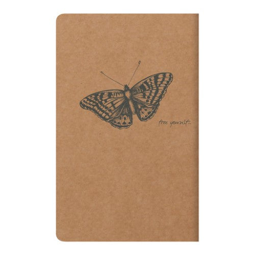 Flying Spirit Sewn Notebook 7.5x12 Asstd Kraft