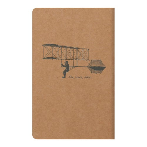 Flying Spirit Sewn Notebook 7.5x12 Asstd Kraft