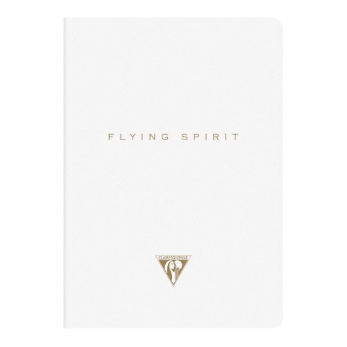 Flying Spirit Sewn Notebook A5 Asstd White