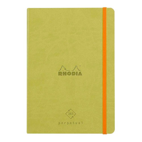 Rhodia Perpetual Diary A5 Anise Green