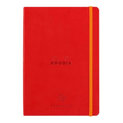 Rhodia Perpetual Diary A5 Poppy