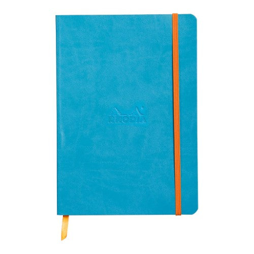 Rhodiarama Softcover Notebook A5 Lined Turquoise