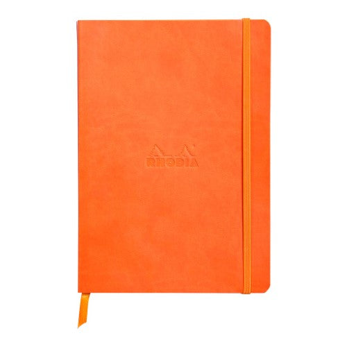 Rhodiarama Softcover Notebook A5 Dotted Tangerine