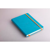 Rhodiarama Hardcover Notebook A5 Lined Turquoise