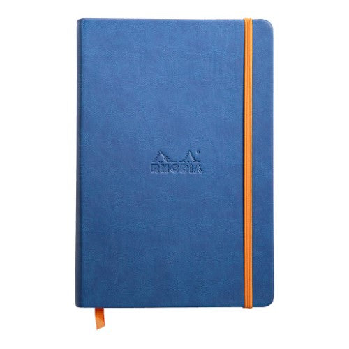 Rhodiarama Hardcover Notebook A5 Lined Sapphire