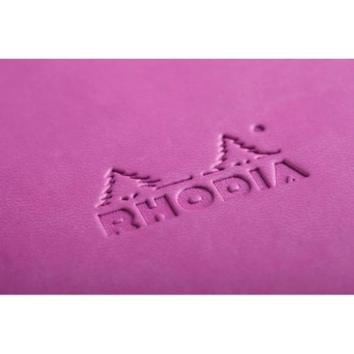 Rhodiarama Hardcover Notebook A5 Lined Lilac