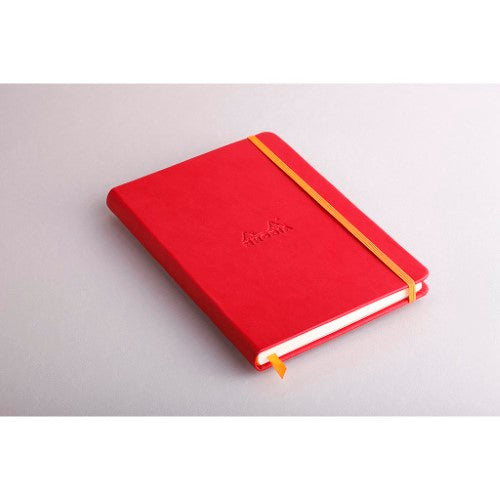 Rhodiarama Hardcover Notebook A5 Lined Poppy