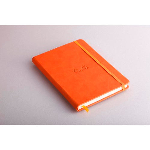 Rhodiarama Hardcover Notebook A5 Lined Tangerine