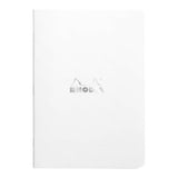 Rhodia Classic Notebook Stapled A5 Lined White