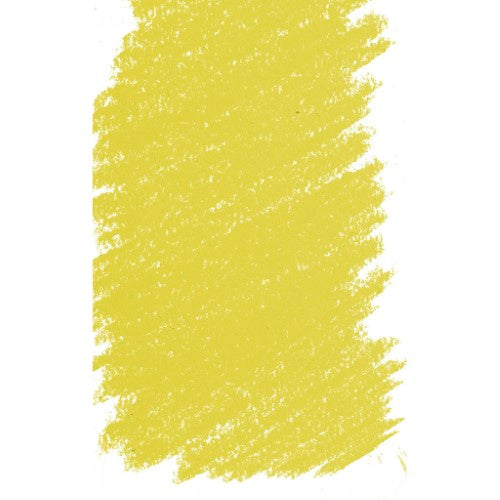 BLOCKX Soft Pastel 112 in vibrant yellow shade, PY83, featuring a velvety texture for seamless blending and creative expression.