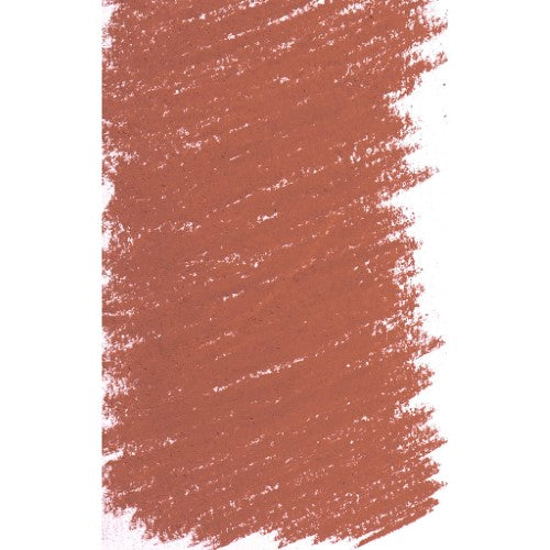 BLOCKX Soft Pastel 423 in Burnt Sienna; soft, velvety texture for vibrant and durable art applications.