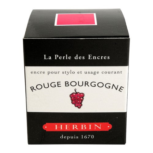 Herbin Writing Ink 30ml Rouge Bourgogne