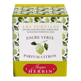 Herbin Scented Ink 30ml Green, Lemon Scent