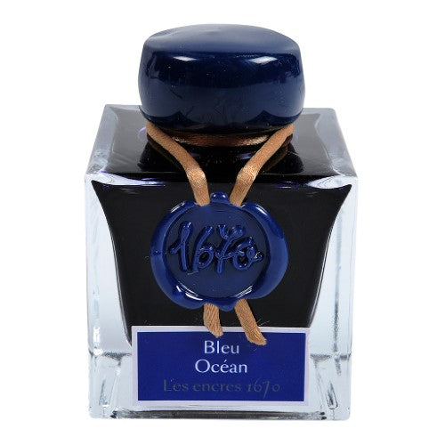 Jacques Herbin 1670 Ink 50ml Ocean Blue