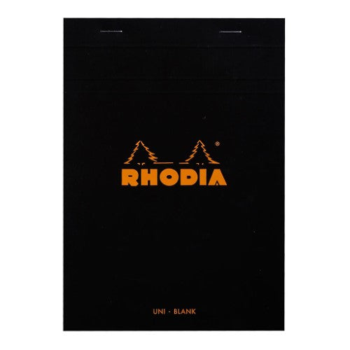 Rhodia Bloc Pad No. 16 A5 Blank Black