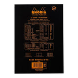 Rhodia Bloc Pad No. 16 A5 Blank Black