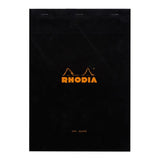 Rhodia Bloc Pad No. 18 A4 Blank Black