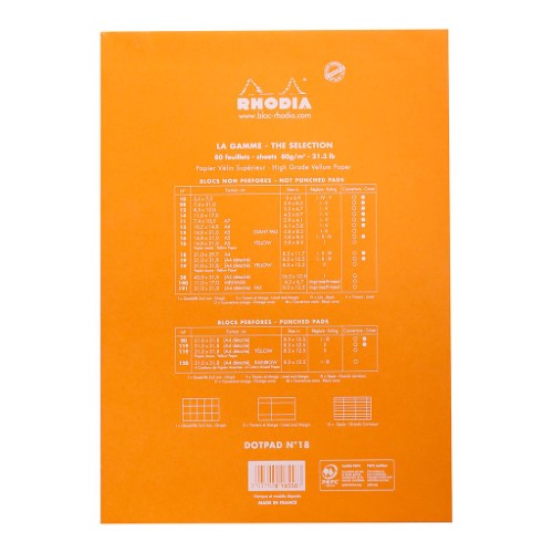 Rhodia dotPad No. 18 A4 Orange