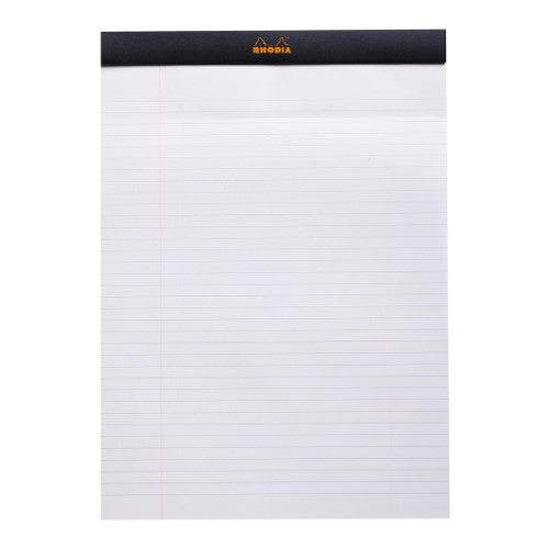 Rhodia Bloc Pad No. 18 A4 Lined Black