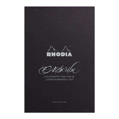 Rhodia PAScribe Calligraphy Carb'on Black Pad A4+ Lined