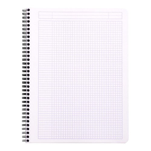 Rhodia Classic Notebook Spiral A4+ Grid Orange