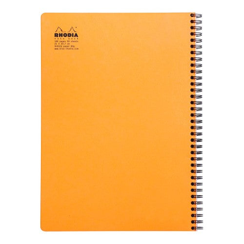 Rhodia Classic Notebook Spiral A4+ Grid Orange