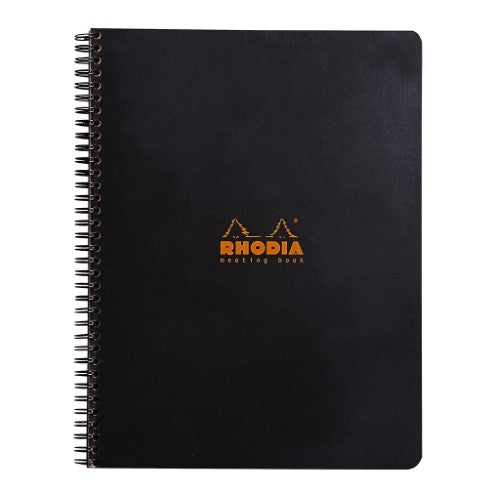 Rhodia Meeting Book Spiral A4+ Black