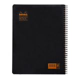 Rhodia Meeting Book Spiral A4+ Black