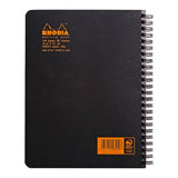 Rhodia Meeting Book Spiral A5+ Black