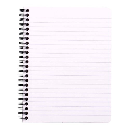 Rhodia Classic Notebook Spiral A5+ Lined White