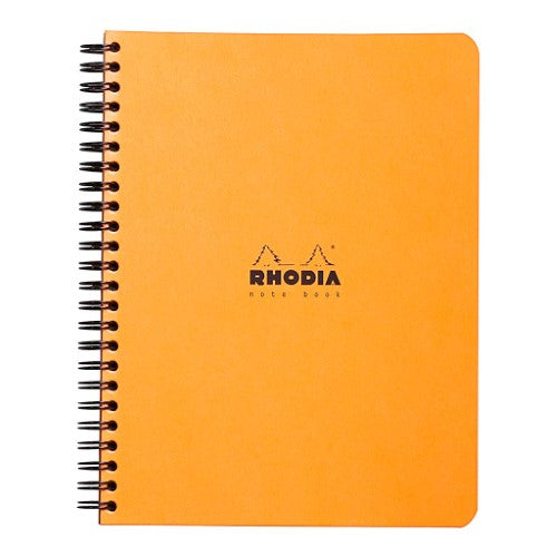 Rhodia Classic Notebook Spiral A5+ Lined Orange