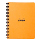 Rhodia Classic Notebook Spiral A5+ Lined Orange