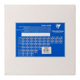 Clairefontaine Canvas Board Square White 30x30cm