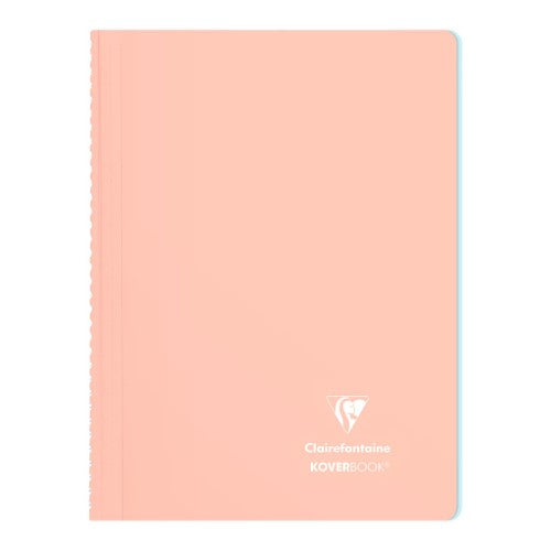 Koverbook Spiral Blush A4 Lined Coral