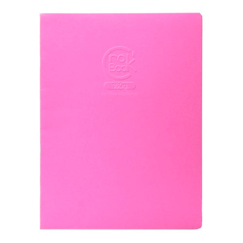 CrokBook A3 notebook with 160g white paper, durable Maya card cover, and assorted colors for sketching and journaling.