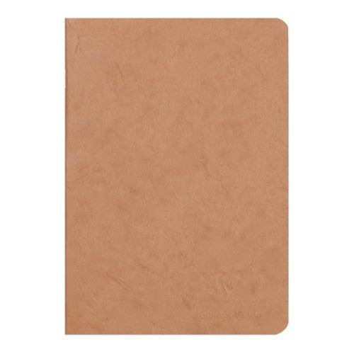 Age Bag Notebook A5 Blank Tobacco