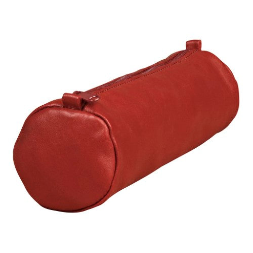 Age Bag Pencil Case Round Red