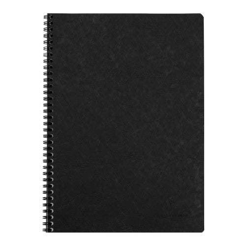 Age Bag Spiral Notebook A4 Lined Black