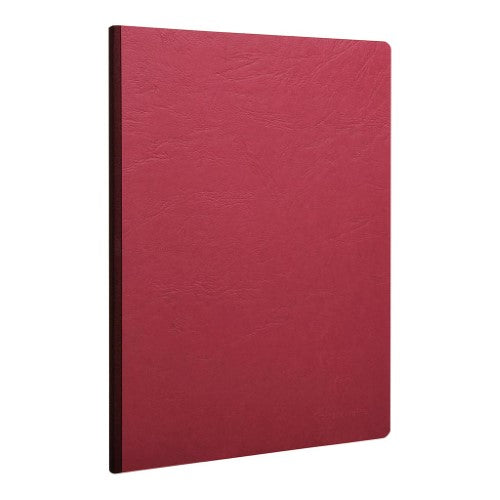 Age Bag Clothbound Notebook A4 Blank Red