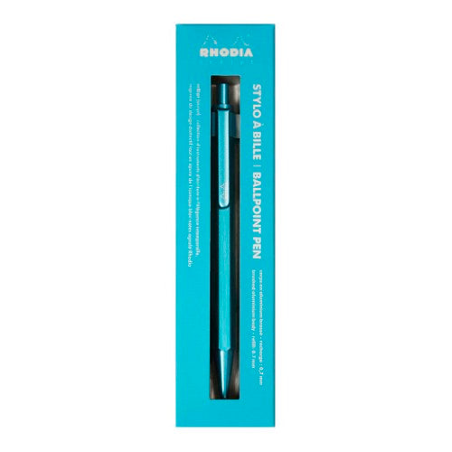 Rhodia scRipt Ballpoint Pen Turquoise 0.7mm