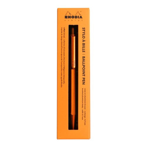 Rhodia scRipt Ballpoint Pen Orange 0.7mm