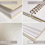 Clairefontaine Hardcover Album 32x24cm Iridescent Ivory