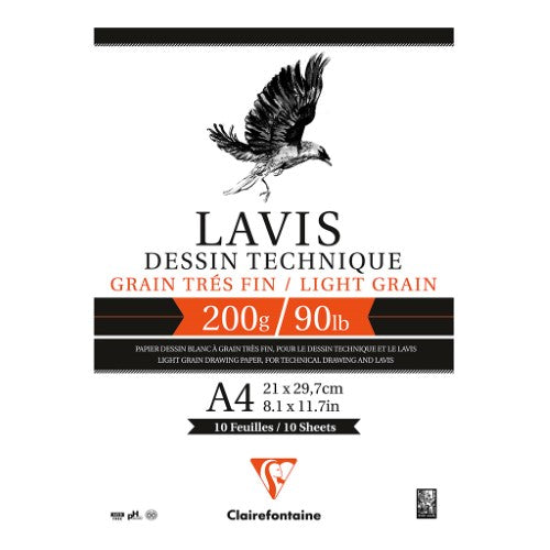 Lavis Dessin Technical Drawing Pad A4 10sh